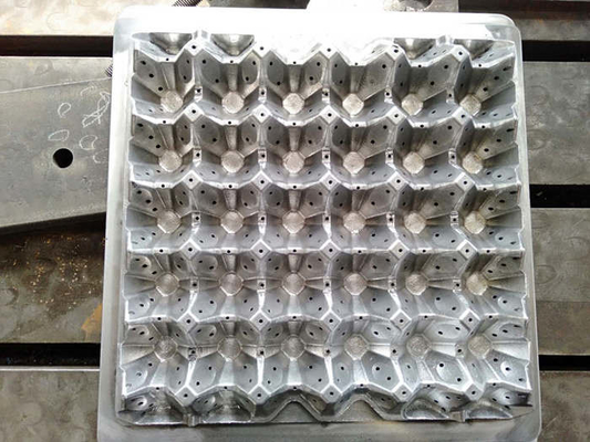 Muffa di alluminio del vassoio dell'uovo di 30 fori per la macchina di formatura della cartapesta