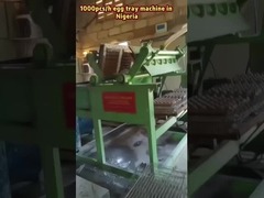 macchina per vassoi di uova a struttura semplice semiautomatica