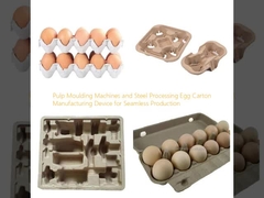 Macchine per lo stampaggio della polpa e apparecchi per la fabbricazione di cartoni di uova per la lavorazione dell'acciaio per la produzione senza saldature