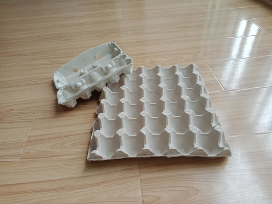 Durable Waste Paper Egg Carton Making Machine Reciprocating Forming Type 1000pcs / H