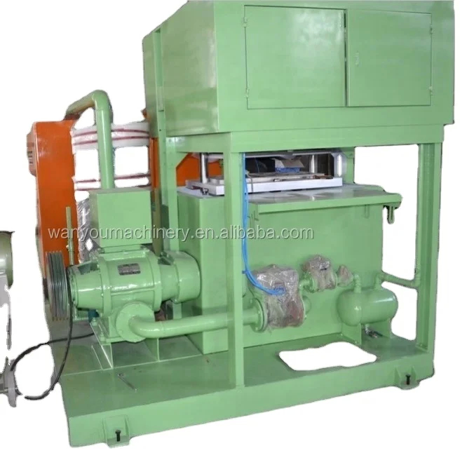 Macchina di stampaggio di pasta di carta ad alte prestazioni per la produzione di vassoi per uova con controllo informatico e basso consumo energetico