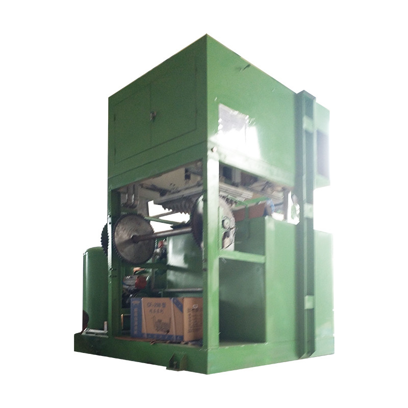 Linea di produzione di vassoi per uova sostenibile e ad alte prestazioni con macchina automatica di stampaggio della pasta e macchina per vassoi per uova di materiale di pasta di carta