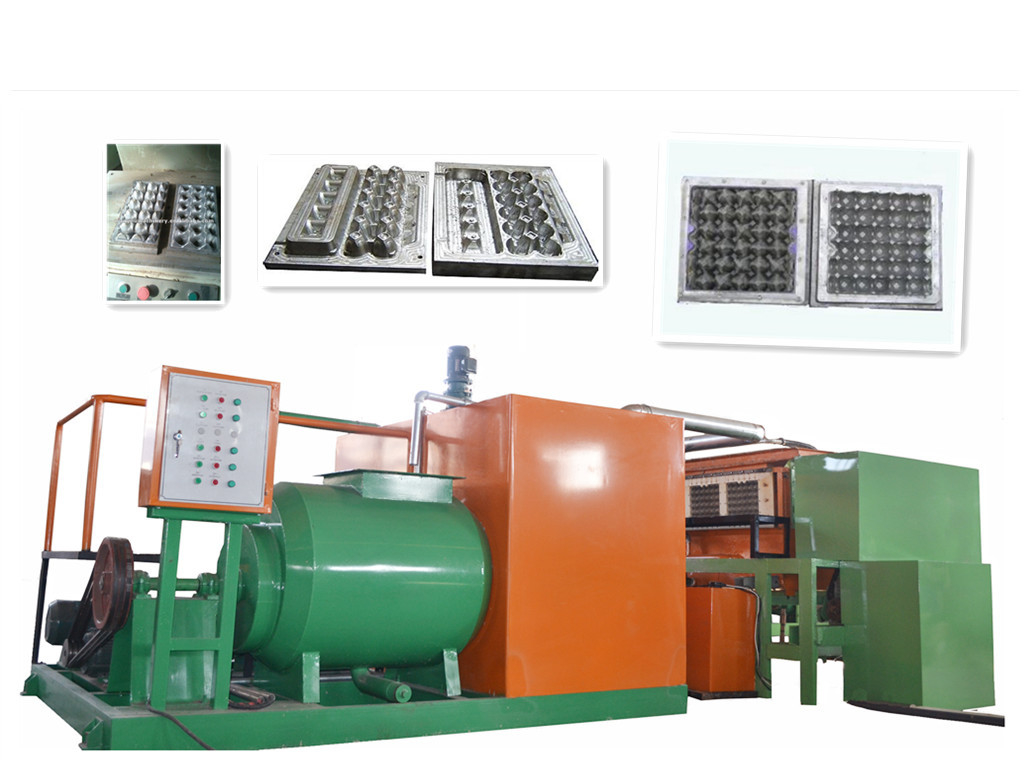 Linea di produzione automatica di cartoni rotanti di uova