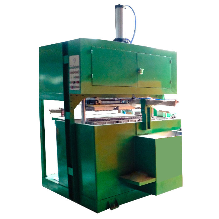 Macchina semiautomatica per vassoi di uova in carta 1000pcs/h Linea di produzione automatica di cartoni di uova