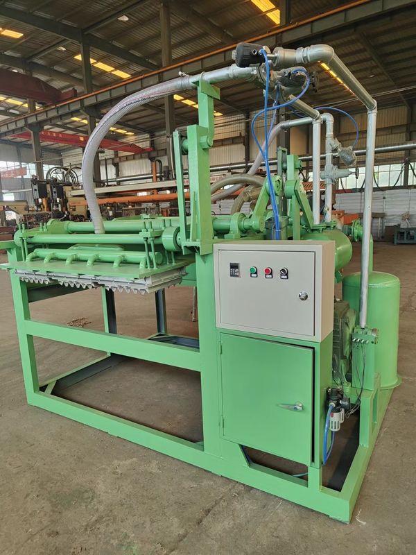 Linea di produzione per macchine per vassoi di uova per attività domestiche, macchina per stampaggio di polpa di carta, macchina per cartoni di uova con valvola tedesca