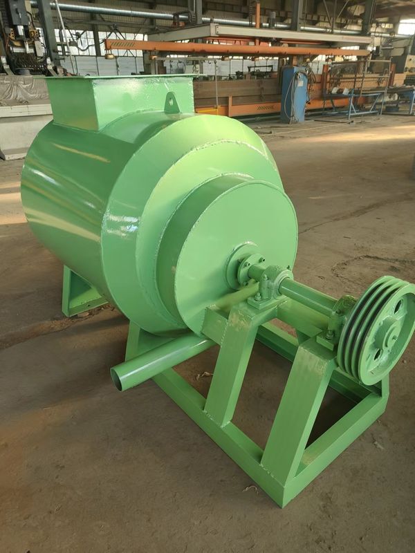 1500 pezzi/ora Macchina per vassoi per uova semiautomatica per piccole imprese / Macchina per la produzione di vassoi per mele Struttura semplice Velocità regolabile Stampi in alluminio Controllata da PLC