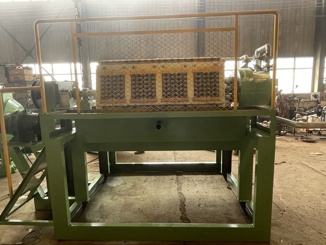 Macchina per vassoi di uova in carta rotativa a risparmio energetico 2500 pezzi/ora Linea di produzione di vassoi per uova Stampi personalizzati in alluminio