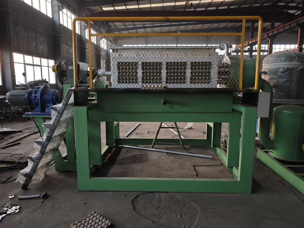 WANYOU WY-1 Macchina per la formazione di vassoi rotativi con controllo automatico PLC per 2500-3000 pcs/h Produzione utilizzando polpa di carta riciclata