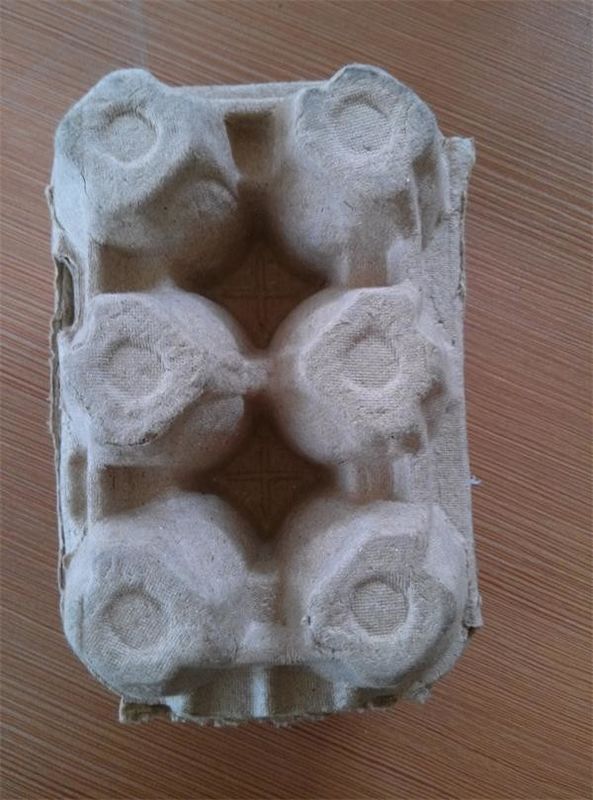 Macchina per vassoi portauova in pasta di carta piccola semiautomatica, macchina per cartoni per uova, controllata da PLC