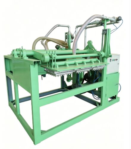 Macchina semiautomatica per vassoi di uova in carta 1000pcs/h Linea di produzione automatica di cartoni di uova