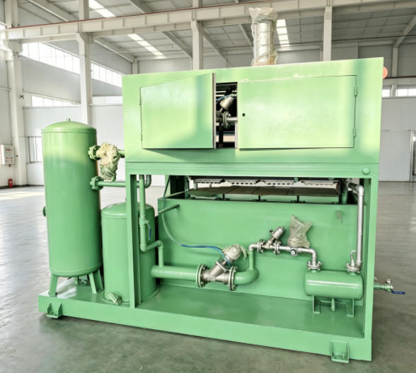 PLC Controllato 1300-1500pcs Per Hour Egg Tray Machine Egg Carton Machine per la realizzazione di vassoi di uova cartoni di uova vassoi di scarpe vassoi di nurseries per le piccole imprese idea stampi in alluminio