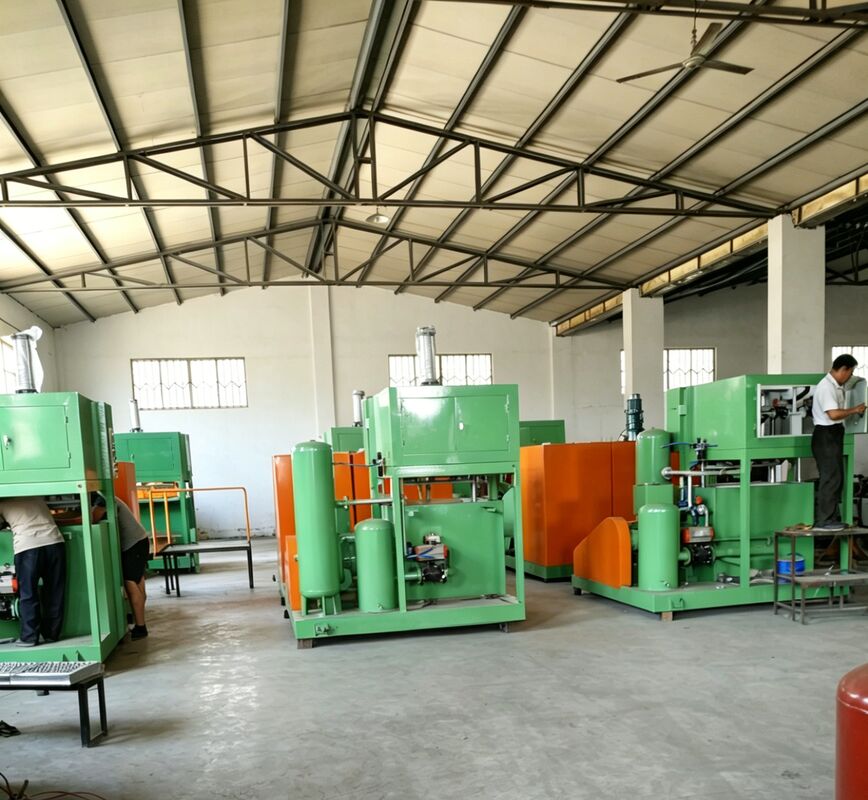 Piccole 1300-1500pcs Per Hour Egg Tray Machine Egg Carton Machine per la realizzazione di vassoi di uova cartoni di uova scarpe vassoi da bambino vassoi di alluminio stampi PLC controllato