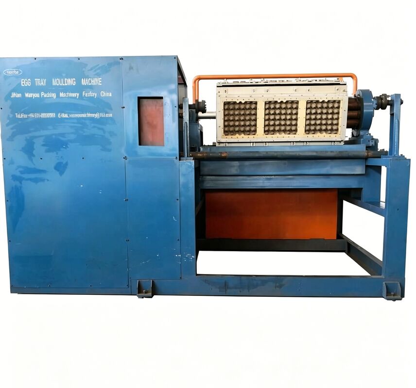 Full Automatic Egg Tray Making Machine |3*4 Molds Rotary Egg Tray Machine Low Investment, Zero Waste, High Profit for SMEs 2000pcs/h Output
