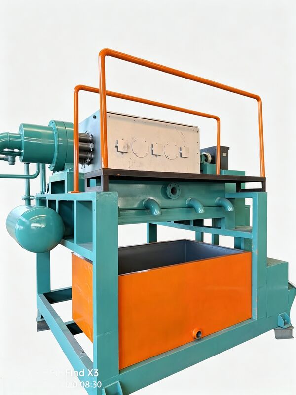 WANYOU WY-P6 Macchina per la formazione di vassoi rotativi per uova con controllo automatico PLC per 2000-3000 pcs/h Produzione con pasta di carta riciclata