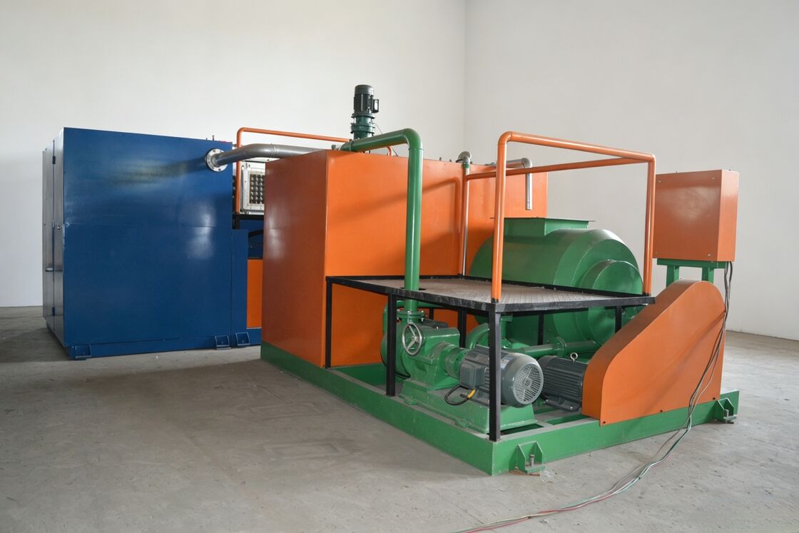 Macchina per la produzione di vassoi per uova di carta 3 x 4 rotativa Linea di produzione di muffe Compatta e facile da usare Produrre 2000 vassoi per uova all'ora