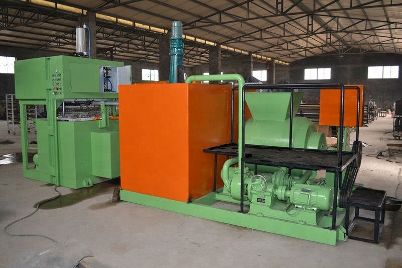 PLC Controlled Paper Egg Tray Making Machine 1500 Pcs/Hour Capacity for Recycling Waste Paper Material into Durable Egg Trays