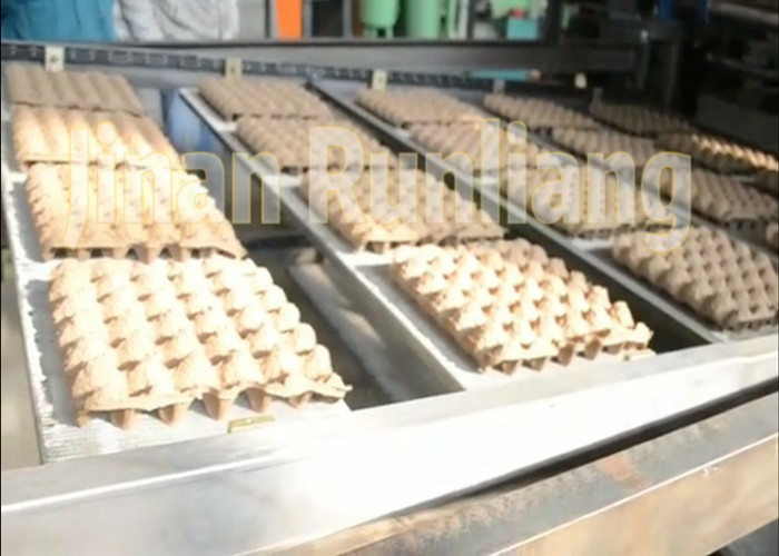 3000pcs/h ha riciclato il tipo rotatorio alta velocità dell'uovo della macchina di carta dell'incartonamento