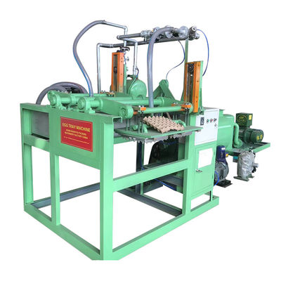 Linea di produzione automatica del cartone dell'uovo della macchina del vassoio dell'uovo di carta 700 pz/h PLC controllato con stampi in alluminio