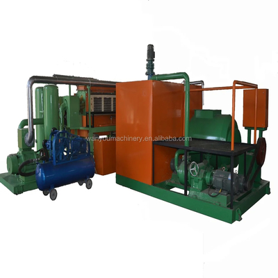 Linea di produzione di vassoi per uova di carta da rifiuti ecologica con formazione rotativa reciproca 45KW-200kw