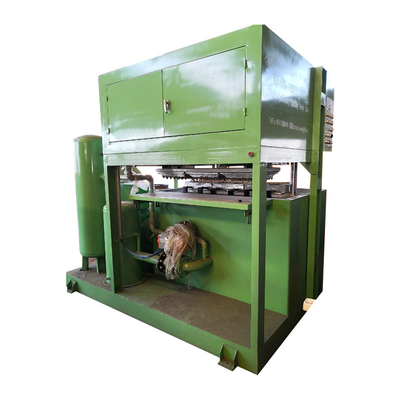 Efficiente carta stampata pasta di uova vassoio Cartone macchina con asciugatura ad aria calda sistema di controllo PLC 700pcs/h - 6000pcs/h Capacità