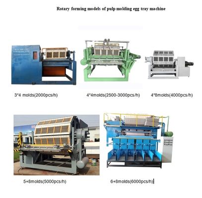 Linea di produzione completamente automatizzata di vassoi per uova con pannello di controllo intelligente e sistema di asciugatura per una maggiore produttività Macchina per la produzione di vassoi per uova Capacità 700-6000 pezzi/ora