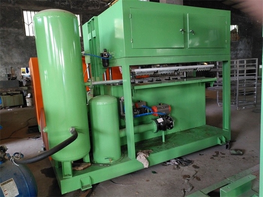 1000pcs/h Semi-Auto Egg Tray Manufacturing Unit / Scartamento di carta per la pasta di stampaggio