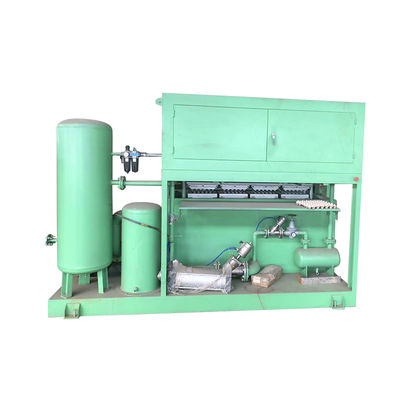 Macchina per la produzione di vassoi per uova a risparmio energetico di piccola capacità, macchina per la produzione di cartoni, controllo PLC, tipo semplice per la produzione di prodotti di carta