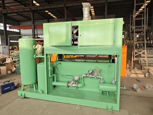 1000pcs/h 1300pcs/h Capacità Macchina di produzione di vassoio per uova in carta Linea di produzione di stampi di formazione in alluminio personalizzati per vassoio per uova / cartone macchina di produzione