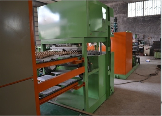 Ricambiando tipo vassoio di carta dell'uovo che fa macchina, linea di produzione del vassoio dell'uovo