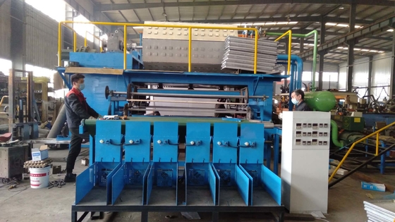 Certificazione di carta eliminabile del CE di Tray Production Line With dell'uovo del cartone dell'uovo 6000pcs