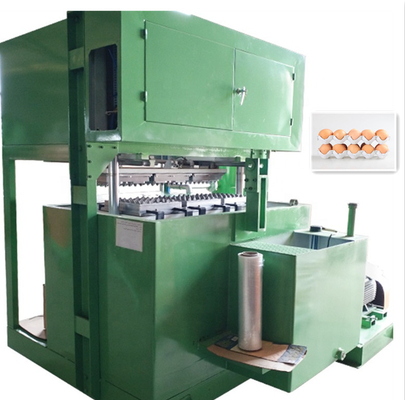 Uovo residuo Tray Machine Egg Tray Maker della cartapesta con il sistema di spappolamento