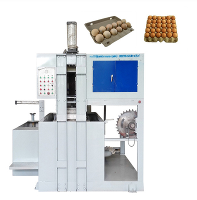 350pcs/Hr piccolo uovo automatico Tray Making Machine With Egg Tray Dryer una garanzia da 1 anno