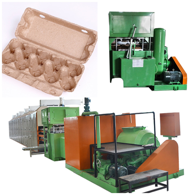 Polpa di carta riciclabile di Tray Molding Machine For Molded dell'uovo della stampa bagnata di carta straccia